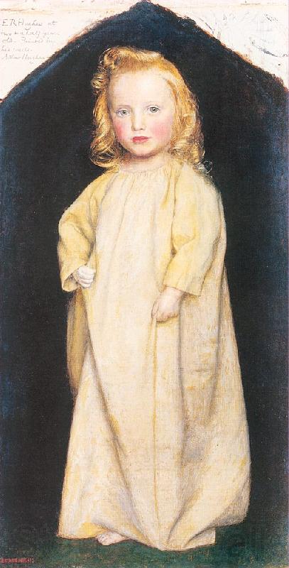 Arthur Devis Edward Robert Hughes as a Child Germany oil painting art
